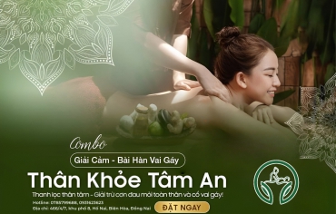 Massage Cổ-Vai-Gáy cho Thân KHỎE - Tâm AN 